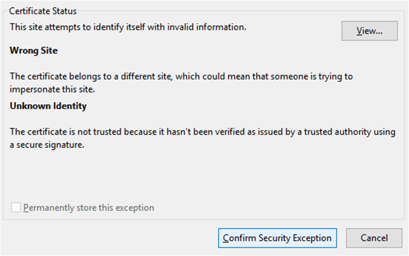 how to fix insecure connection on firefox 2018