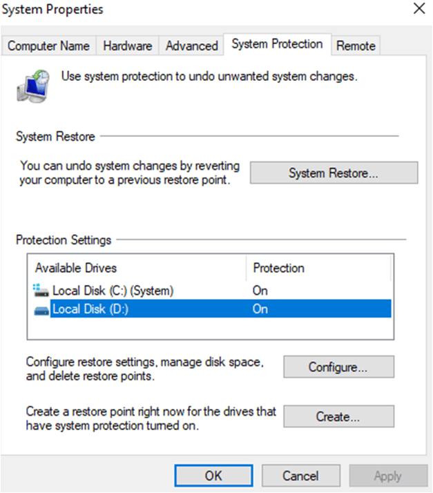 restoring your previous version of windows how long