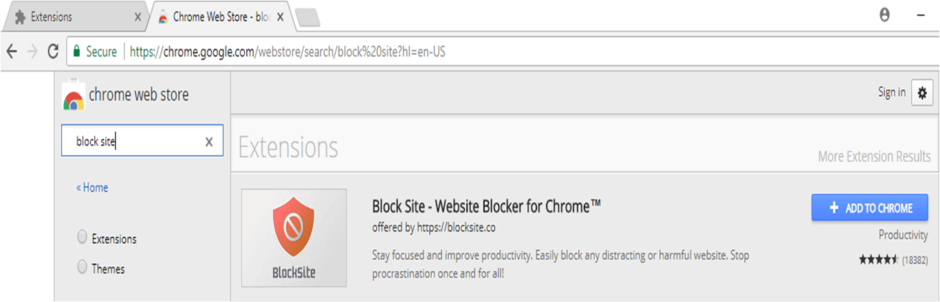 Block Site List