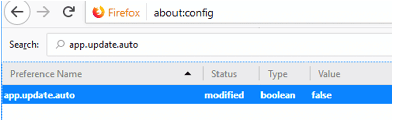 How To Prevent Firefox From Updating Automatically?