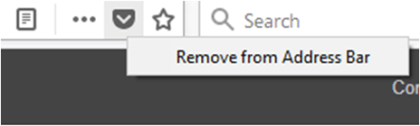 remove pocket from firefox