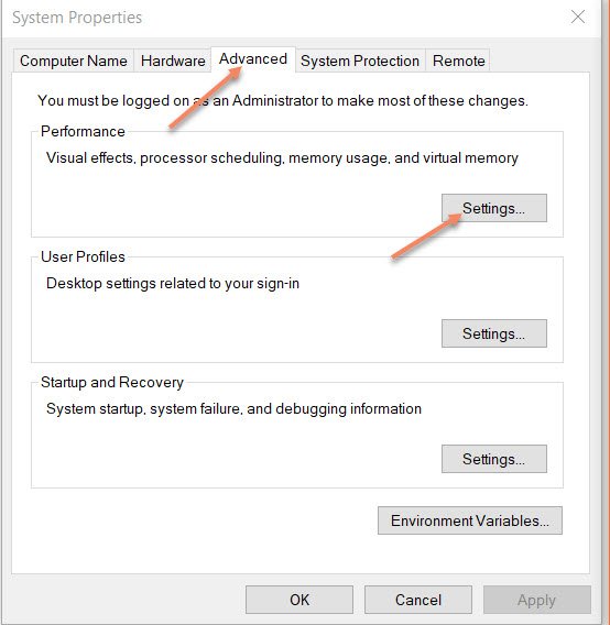 System Properties