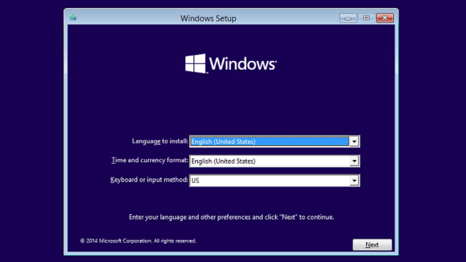 how to fresh install windows 10 without usb