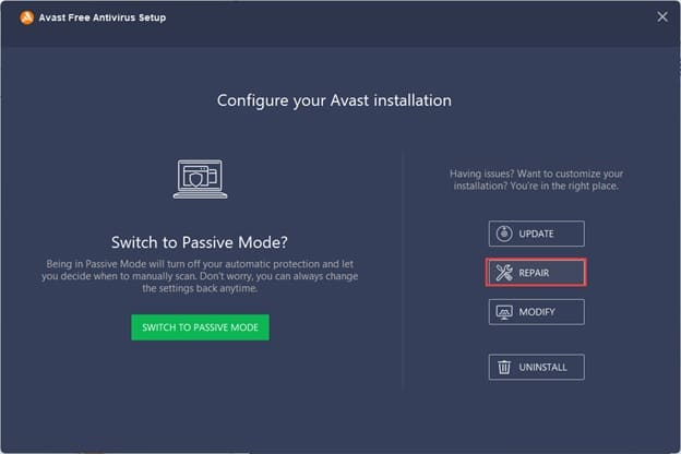 repair-avast
