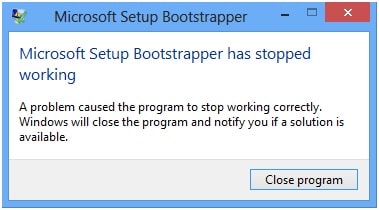ccleaner installer has stopped working