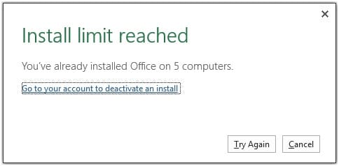 how to deactivate office 365