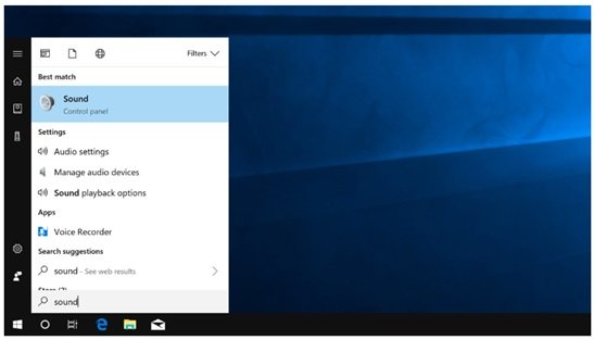 sound goes quiet then loud windows 10