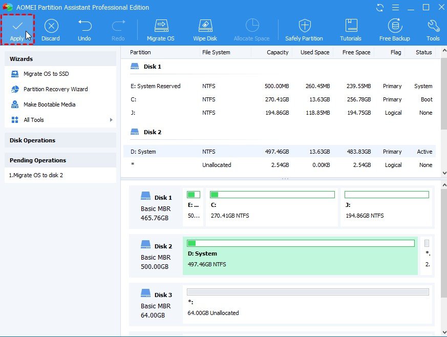 Partition Wizard Step 5