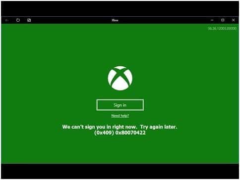 Xbox_Error_0x80070422