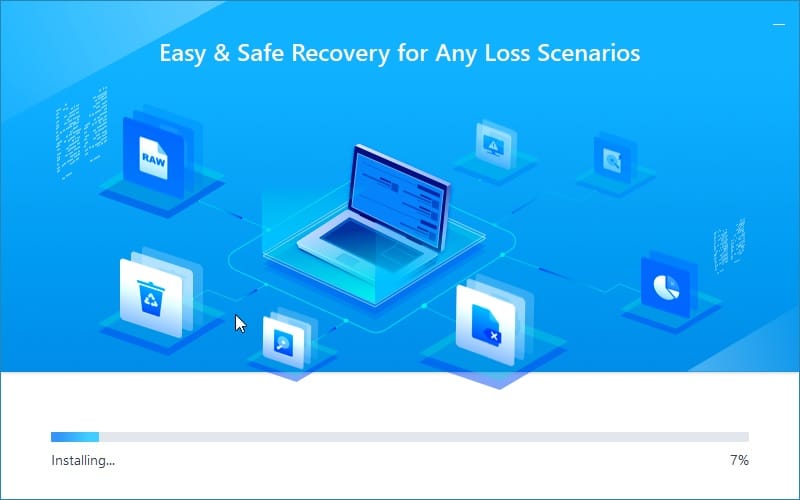 ease us partition recovery