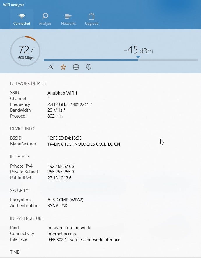 wifi analyzer pro windows 10