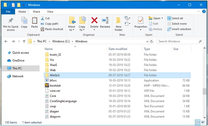WinSXS Folder
