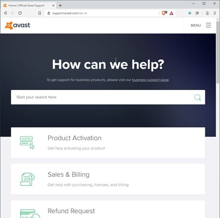 avast will not update virus definitions