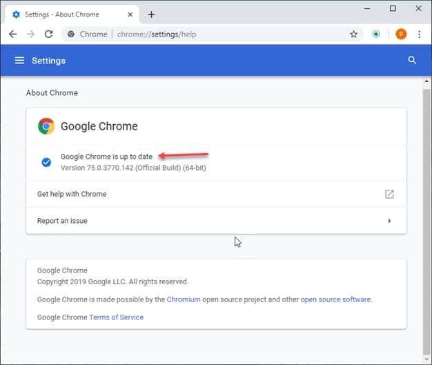 Document chrome