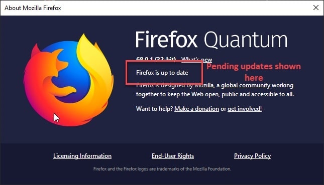 how do i update my firefox browser