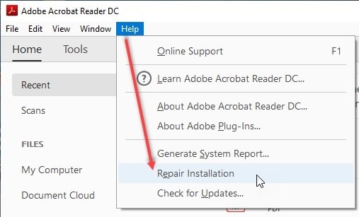 Adobe acrobat reader dc update for windows 10