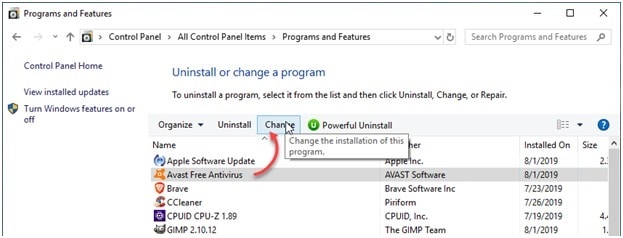 how to change avast firewall settings to home