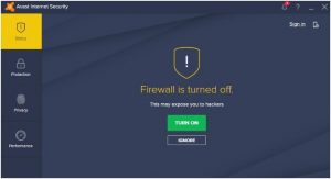 avast one firewall settings