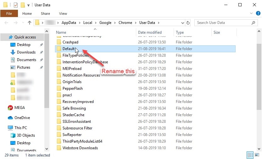 rename_default_folder