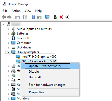 update-driver-software-in-display-adapters