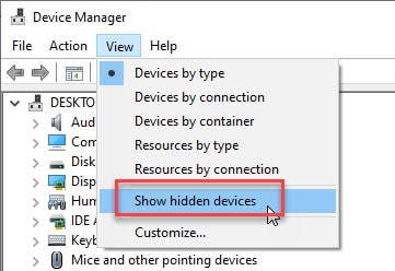 how to reinstall hid compliant touch screen driver