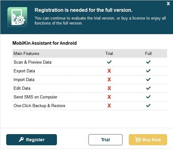 mobikin assistant for android 3.5.19 registration code
