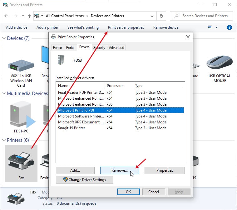 remove_printer_driver