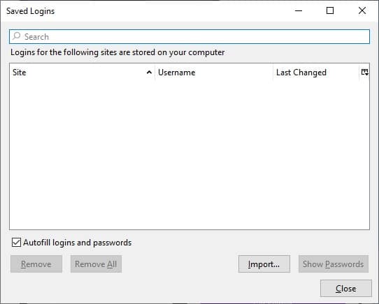 lastpass extension firefox needs two logins to show sites