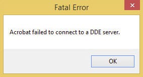 adobe_failed_to_connect_to_dde_server