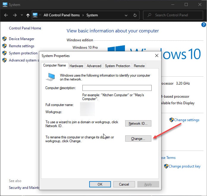 peer to peer network setup