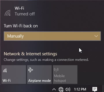 switch disconnects from wifi in sleep mode