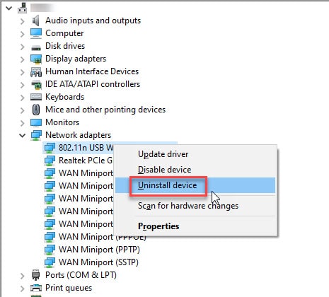 encryptstick uninstall device registration