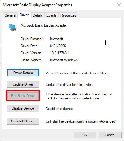 Display _Driver_Roll_back