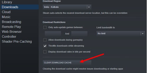 Steam_clear_download_cache