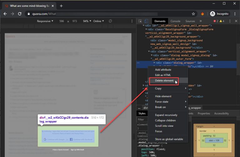 inspect element inspect element
