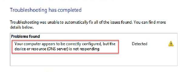 DNS Server Not Responding In Windows 10 - How To Fix?
