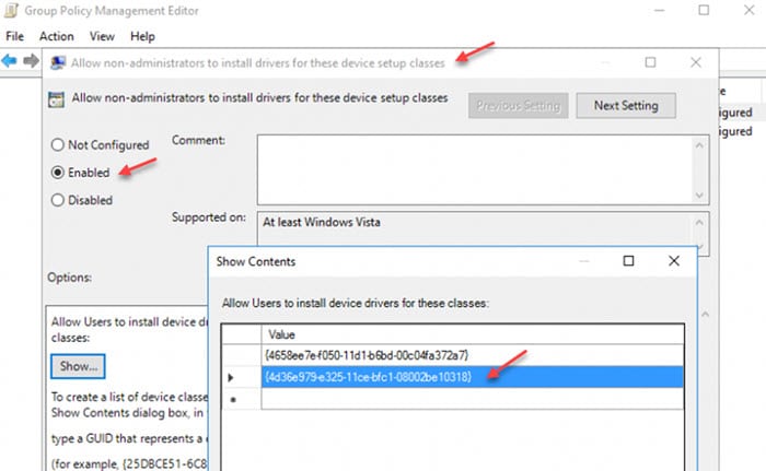 trying to instal killer network drivers