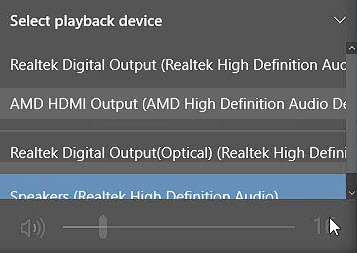 select_playback_device_taskbar