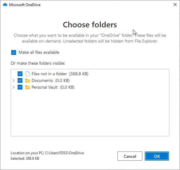 choose_onedrive_folders_win10