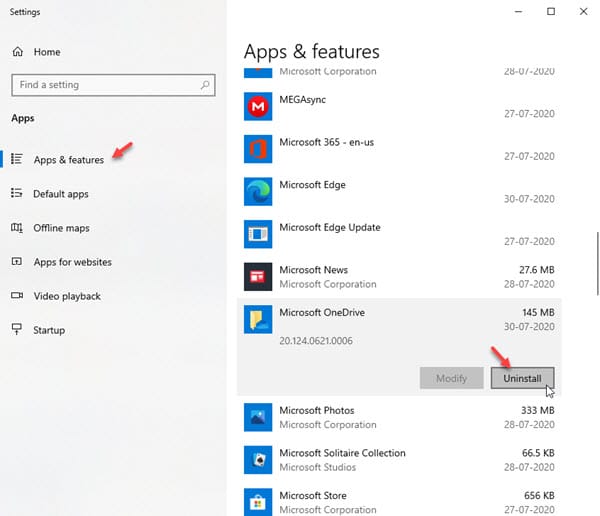 using onedrive