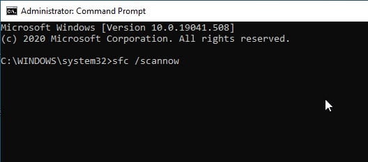 Windows_Sfc_Scan Now