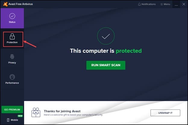 avast webshield prevention