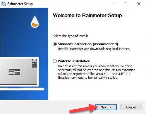 rainmeter skin installer unable to create font file skin installer will now quit