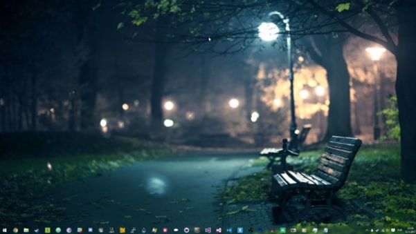 Transparent_taskbar_rainmeter