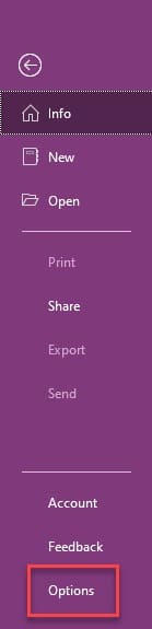 Onenote_info_options