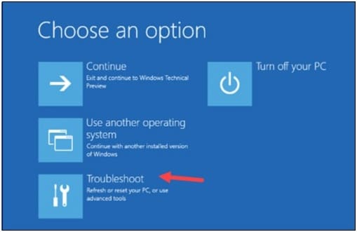 Advanced-Start-troubleshoot