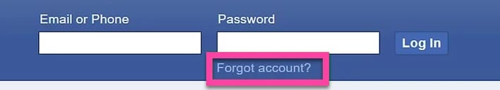 forgot_account_facebook_option