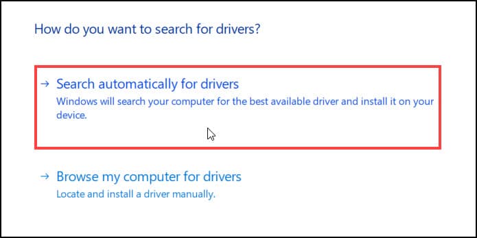 search_automatically_Drivers