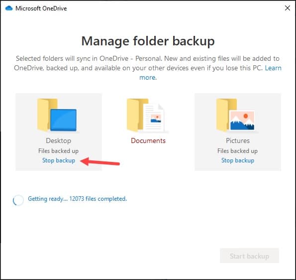 onedrive_settings_manage_folder_backup