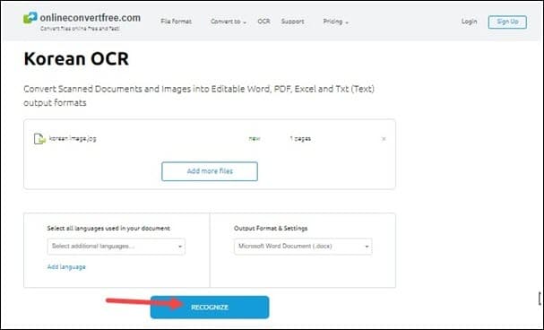 onlineconvertfree-recognize-button
